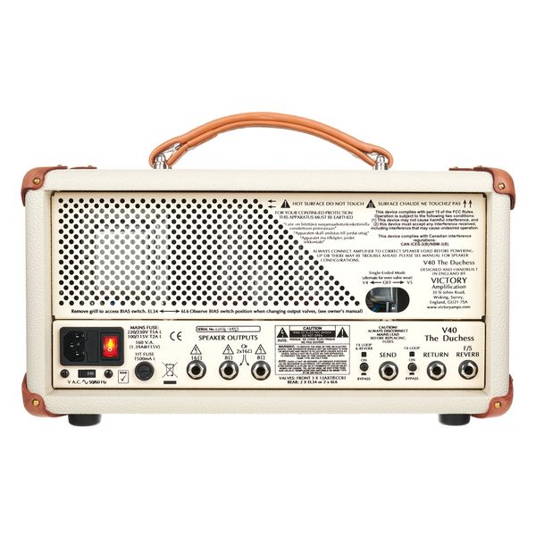 Victory Amplifiers V40 The Duchess Compact Head