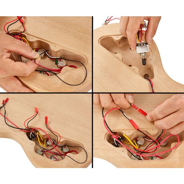 Harley Benton Electric Guitar Kit DC Style