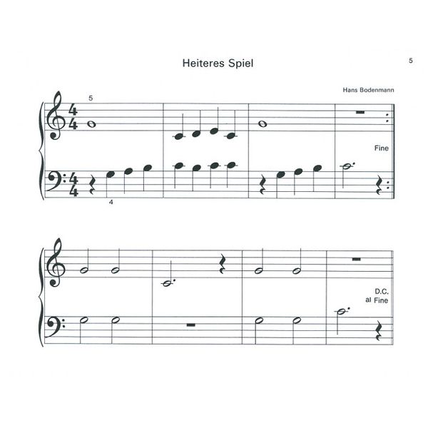 Edition Melodie Kleine Finger am Klavier 3