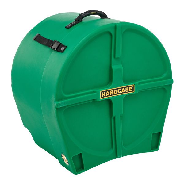 Hardcase 18" F.Tom Case F.Lined D.Green