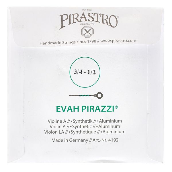Pirastro Evah Pirazzi A Violin 3/4-1/2
