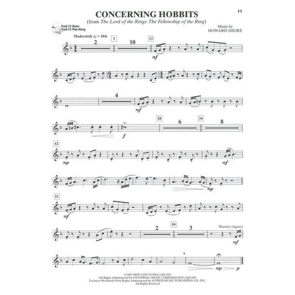 Alfred Music Publishing Ultimate Movie Solos Horn