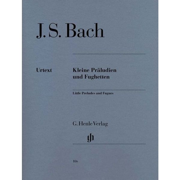 Henle Verlag Bach Prludien & Fughetten