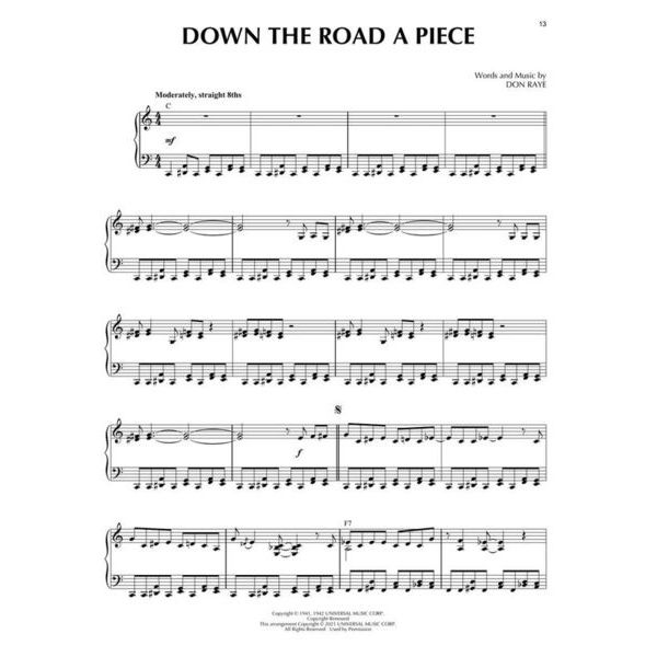 Hal Leonard Jazz Piano Solos Boogie Woogie