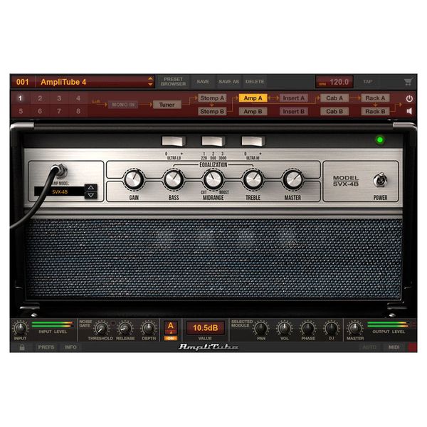 IK Multimedia AmpliTube SVX 2