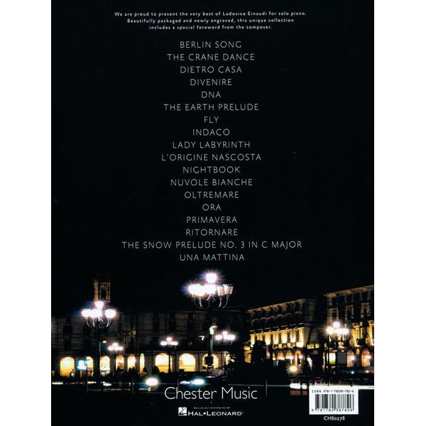 Chester Music Ludovico Einaudi Solo Piano
