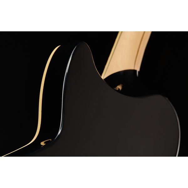 DAngelico DLX Atlantic Bariton Solid BLK