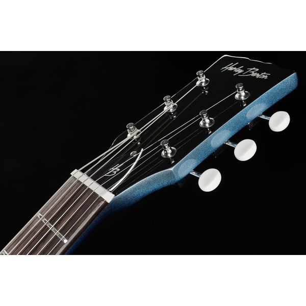 Harley Benton DC-Junior Pelham Blue