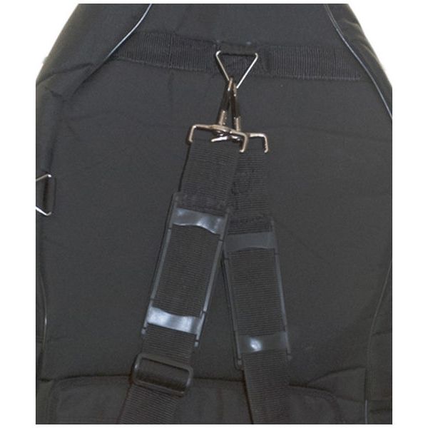 Petz Double Bass Bag 1/4 BK 15mm