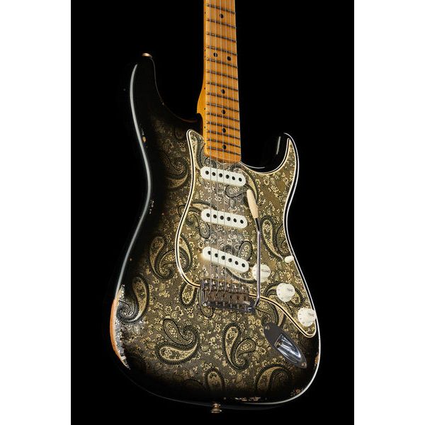 Fender 68 Strat Relic Black Paisley