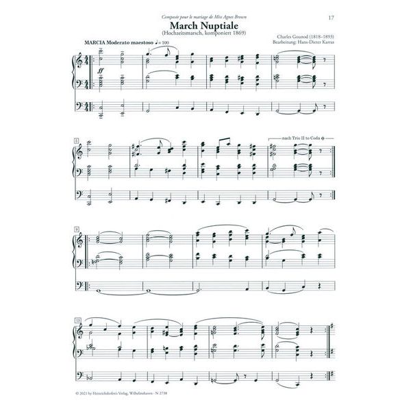 Heinrichshofen Verlag Festliches for Orgel