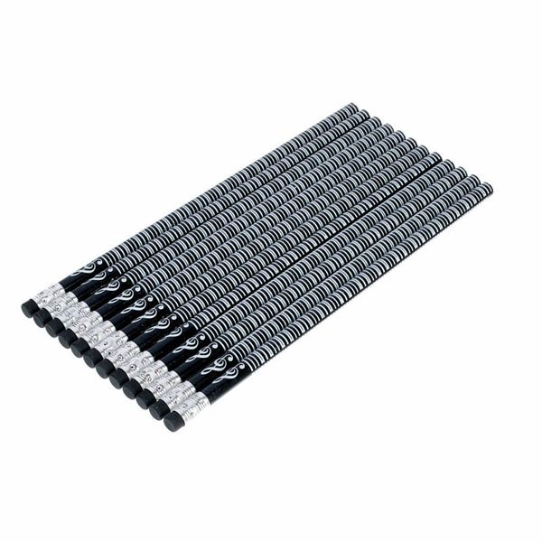 agifty Pencil Black Piano Set Of 12