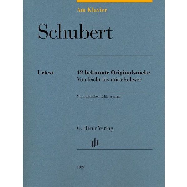 Henle Verlag Am Klavier Schubert