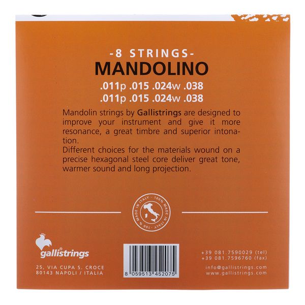 Galli Strings G1460 CM Mandolin Str. Medium