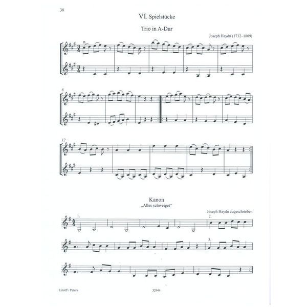 Edition Peters Geige Spielen 1