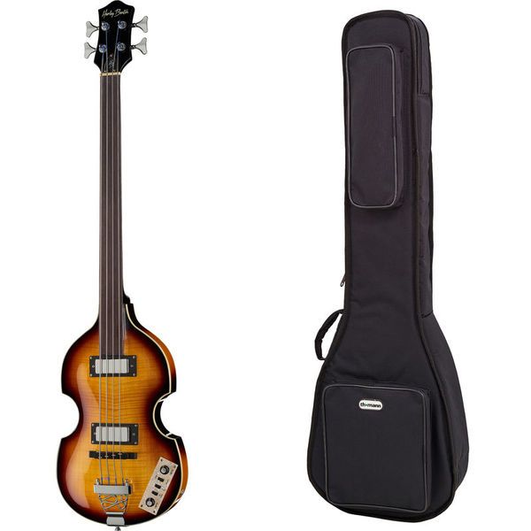 Harley Benton Beatbass FL VS Vintage w/Bag