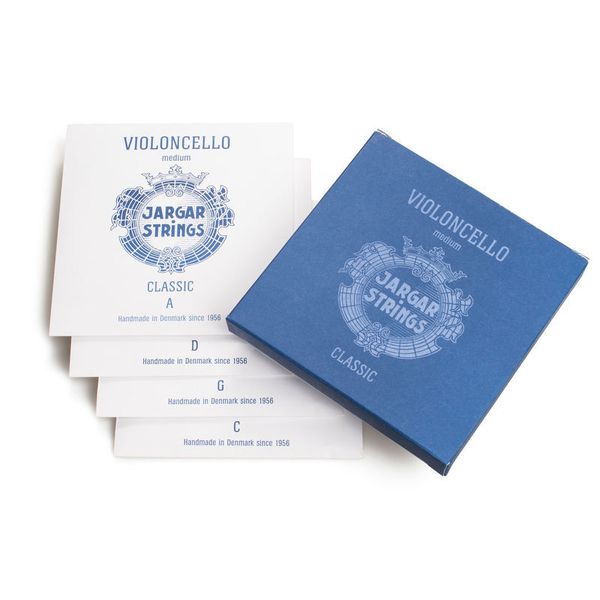 Jargar Cello Strings Chrome Steel Med
