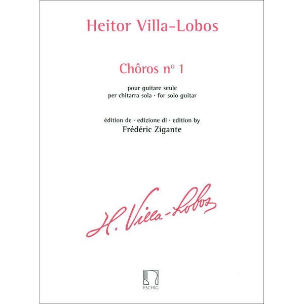 Editions Max Eschig Villa-Lobos Choros No. 1