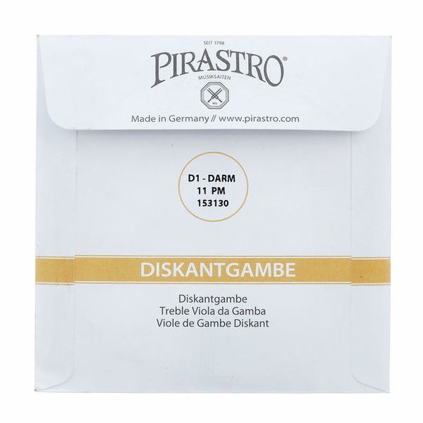 Pirastro Treble Viol String D1 11