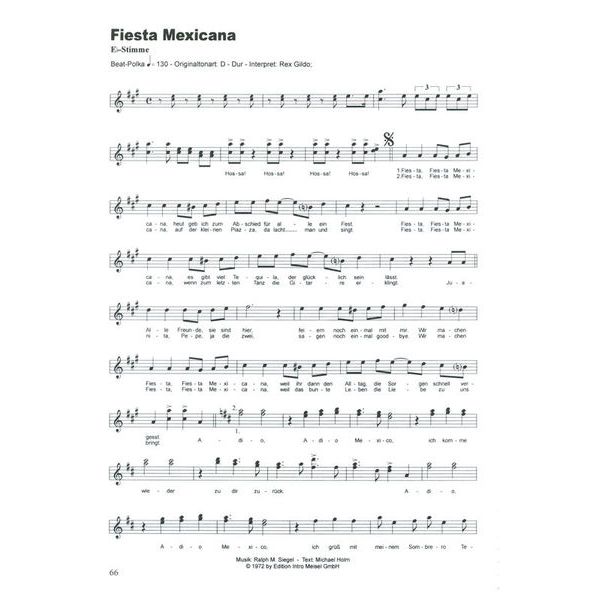 Musikverlag Hildner 100 Hits für Bb & Eb