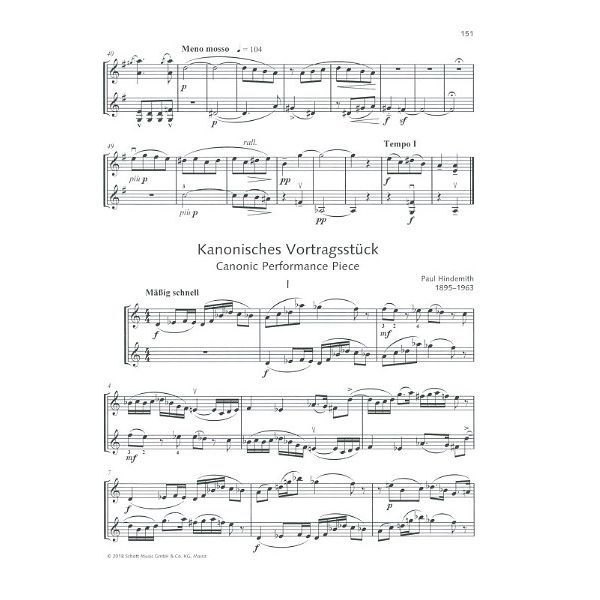 Schott Violin Duets