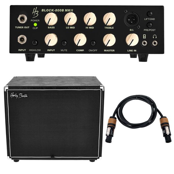 Harley Benton Block-800B Bundle