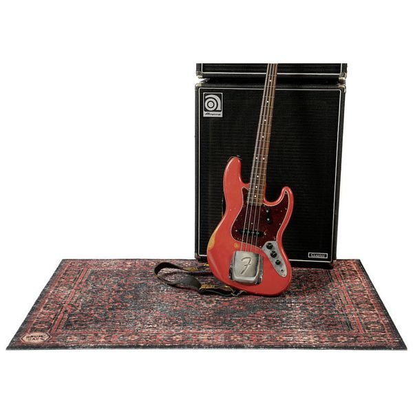 Drum N Base Vintage Stage Mat Black-Red