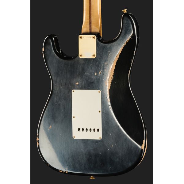 Fender 63 Strat RW Black Relic HSS