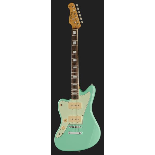 Harley Benton JA-60CC LH Seafoam Gree Bundle