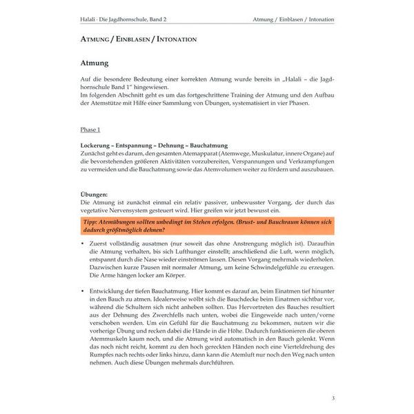 Weinberger Musikverlag Halali Jagdhornschule 2