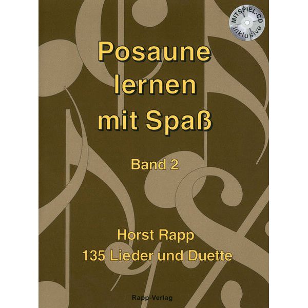 Horst Rapp Verlag Posaune lernen mit Spa 2