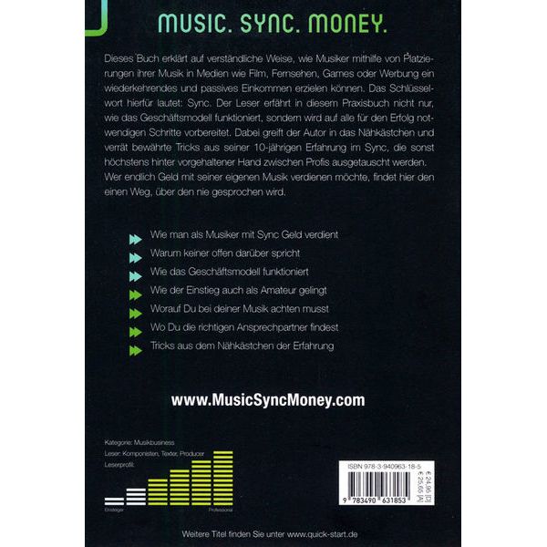 Quickstart Verlag Music.Sync.Money