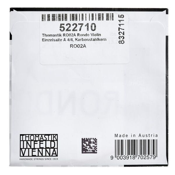 Thomastik RO02A Rondo Violin Str. A 4/4