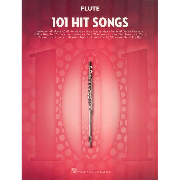 Hal Leonard 101 Hit Songs For Flute