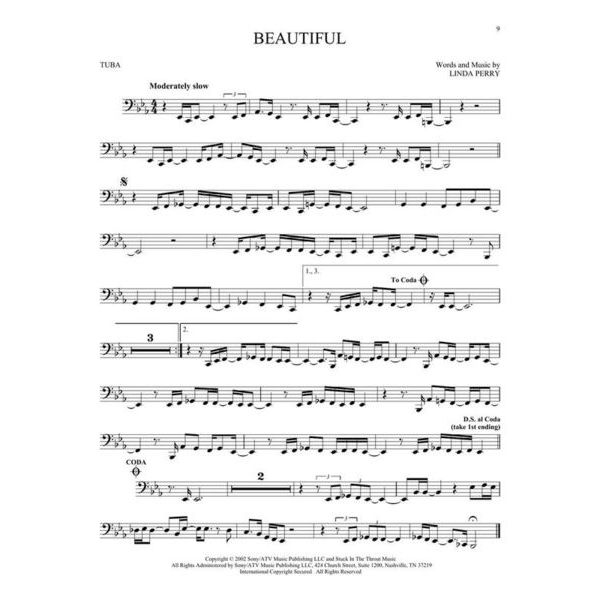 Hal Leonard 101 Hit Songs For Tuba