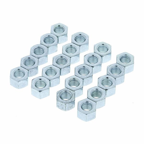 Adam Hall 5666 Hex-Nut M6 Pack