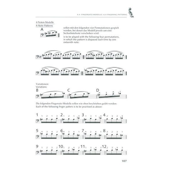 Schott Grundlagen Kontrabass-Technik