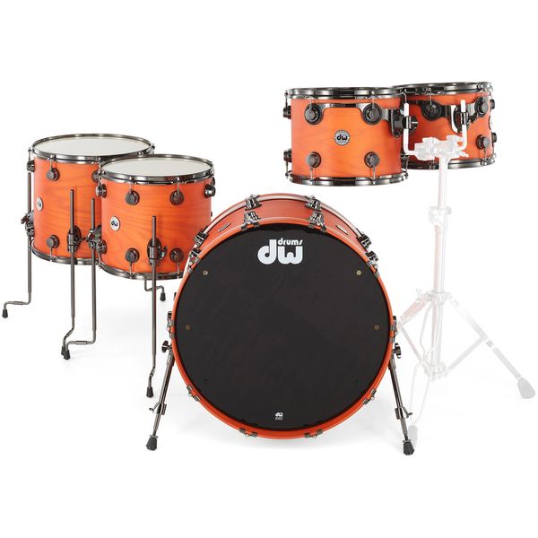 DW Lacquer Custom Oak Tangerine