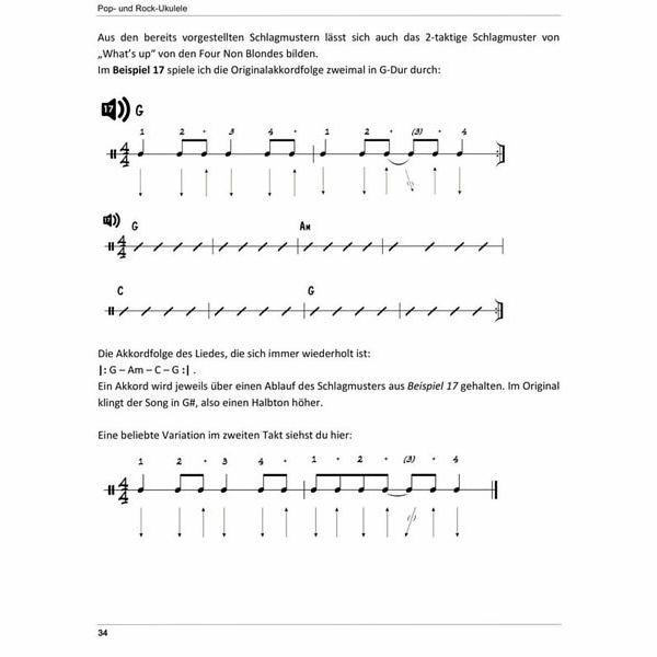 Elisabeth Pfeiffer  Pop- und Rock Ukulele Schlag