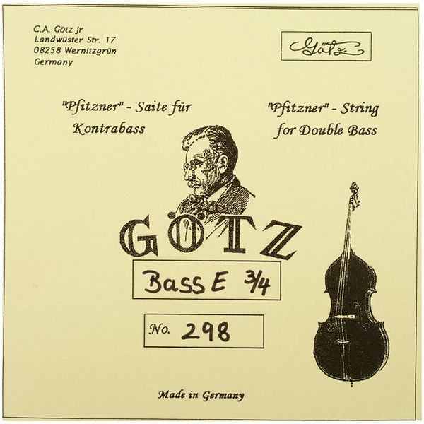 Conrad G&ouml;tz Pfitzner Gut String E SW