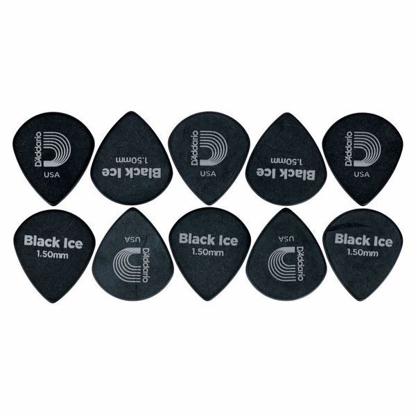 Daddario 3DBK7-10 Bk Ice Picks Ex Heavy