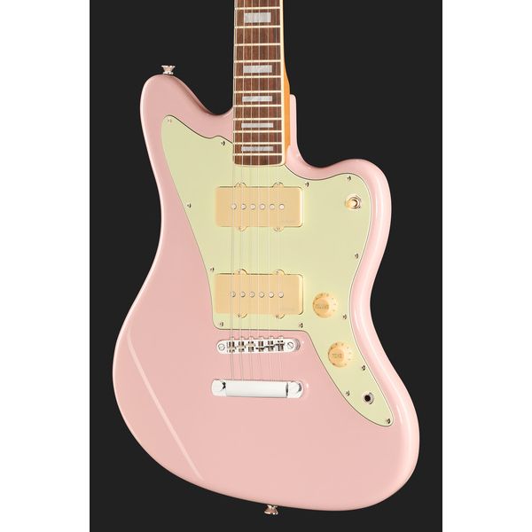 Harley Benton JA-60CC Shell Pink Bundle