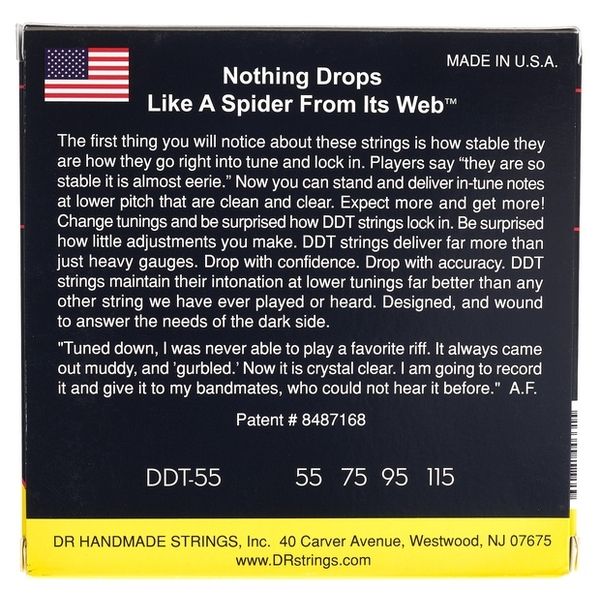 DR Strings Drop-Down Tuning DDT-55