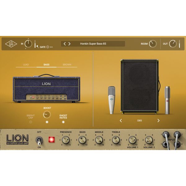 Universal Audio UAD Lion '68 Super Lead Amp