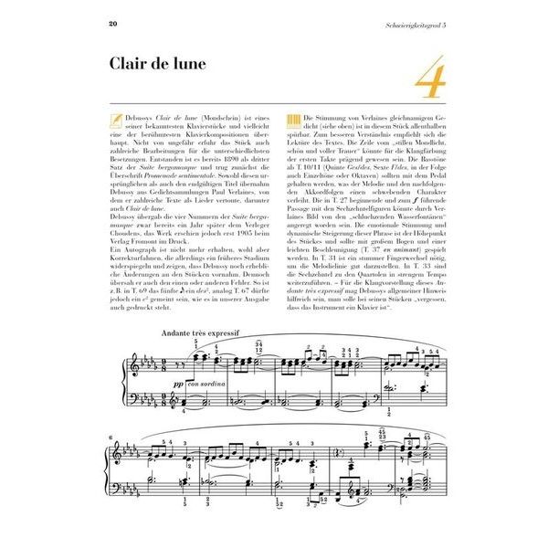 Henle Verlag Am Klavier Debussy