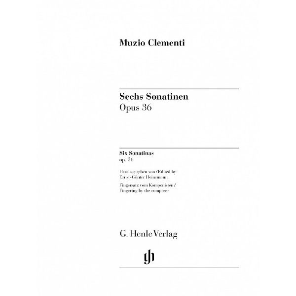 Henle Verlag Clementi Sechs Sonatinen