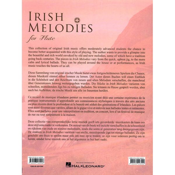 De Haske Irish Melodies for Flute