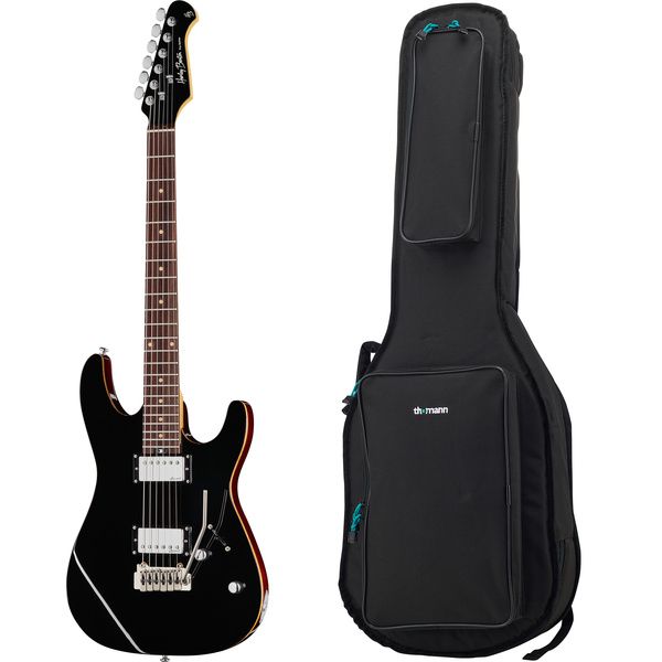 Harley Benton Fusion-III HH EB BK w/Bag