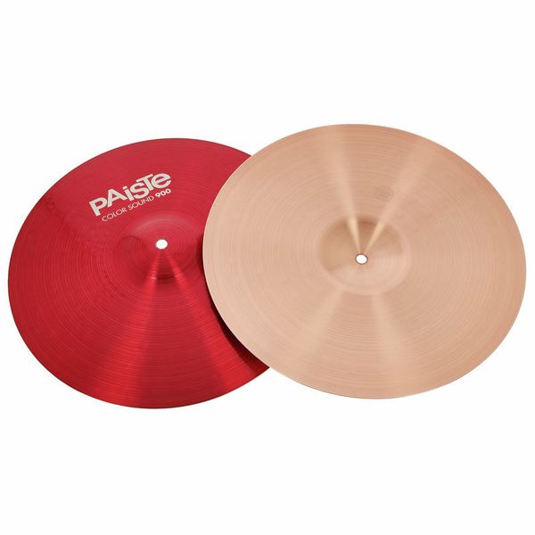 Paiste 15" 900 Color Heavy Hi-Hat Red