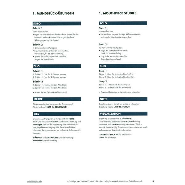 Musikverlag Rundel Basics Plus Bass Clef